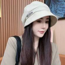 Women's 3-In-1 Bucket Hat, Fashionable Versatile Beret Cap Suitable For Casual Outings, Autumn/Winter - Fisherman's Hat - View 3