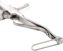 PENO Muescador de Orejas de Animales, alicates portátiles de Acero Inoxidable para Etiquetas de Orejas de Cerdo Que evitan Que se deslicen Perfectamente Cortados para ovejas para Perros (Forma de U) - Blanco - Ver 8