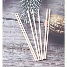 60 Pcs 4 Inch Wooden Dowel Rods Natural Unfinished Wood Hardwood Sticks For Crafting Project DIY Home Decoration Photo Painting Props Cake Toppers Centerpiece 3 Mm 4 Inch - 3 mm - 查看 4