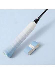 12片/10片/6片/2片/1片装渐变色握把胶带,PU材质,防汗,彩虹渐变设计,握感舒适,增强击球效果,减震,适用于羽毛球拍、鱼竿、自行车把手、匹克球拍、板球拍、高尔夫球拍、棒球拍、各种球拍及手柄,粉色/紫色/蓝色/绿色/青色/黄色/橙色 - 彩虹色,男女通用,手柄替换配件,球拍保护胶带 - 彩色 - 查看 26