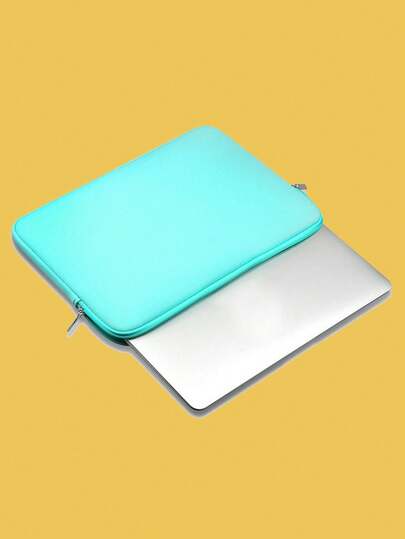 Soft Laptop Sleeve Bag For 11", 13", 14", 15", 15.6" Notebooks, Office & Travel Use