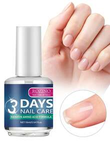 Keratin Amino Acid Nail Care Oil 3 Days Nail Strengthening Treatment Hydrating & Nourishing For Dry Weak Fragile Nails 16ml - Trong sáng - Xem 1