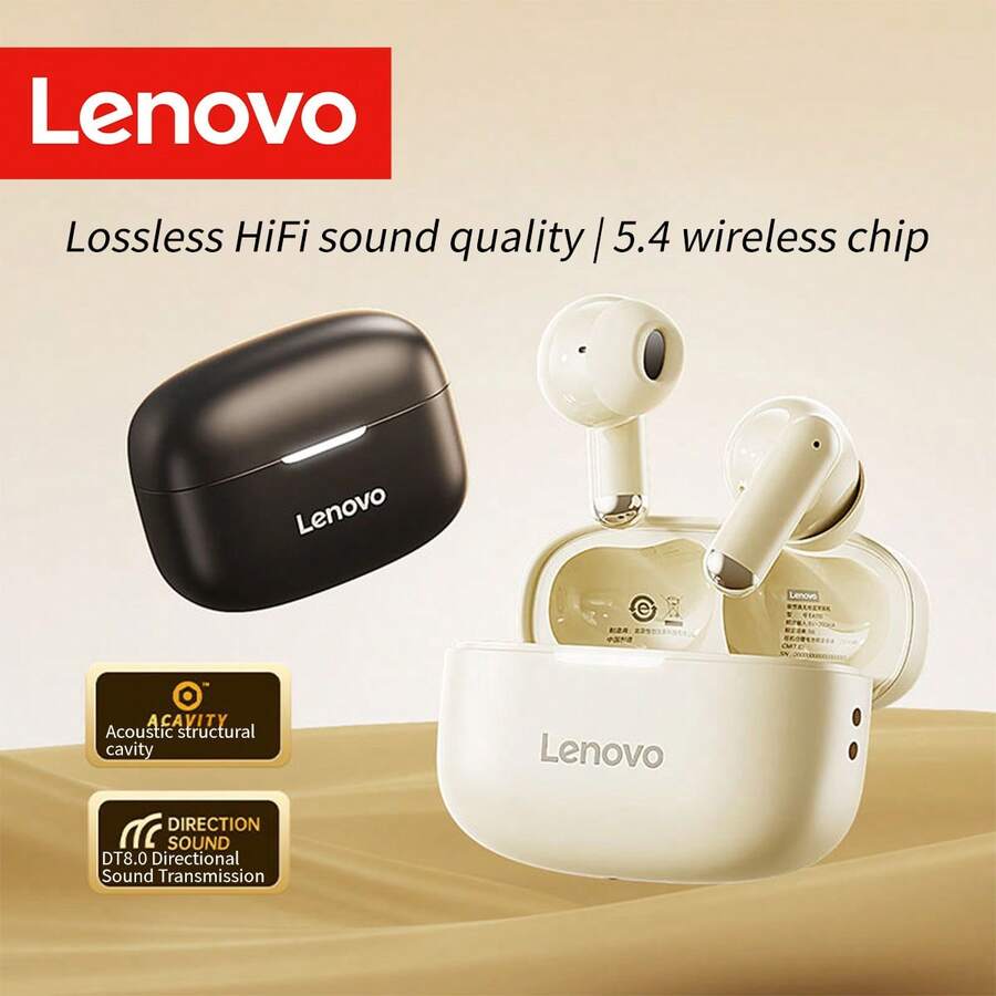 Lenovo EA110 入耳式无线耳机 | 2026 新款 | 蓝牙 5.4 稳定连接 | 低延迟游戏体验 | HiFi 音质 | 智能通话降噪 | 超长续航，满足全天使用需求 - 查看 1
