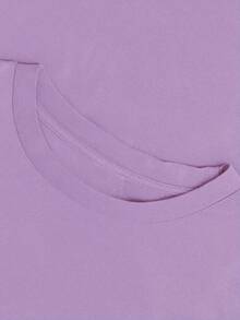 波蘭維什尼花朵印花圖案：用色彩織就民間浪漫女式寬鬆T卹，夏季上衣，K-Pop戰士系列，純棉上衣，女裝服飾，女式夏裝，針織服飾，派對裝束，大碼女裝，大尺碼女式圓領寬鬆上衣，閨蜜裝，度假服飾，休閒運動，優雅上衣，女士運動裝,頂部女裝，促銷女裝，男女同款，青少年裝、基本款T卹，夏季女裝，柔軟舒適，Y2K風格,夏季、情人節、狂歡節、聚會、海灘、婚禮、外出活動、優雅、度假、休閒、奢華、千禧年、亮片、豹紋、圓點圖案、圖形、花卉、迷彩 - 淺紫紅 - 查看 7