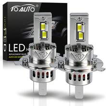 TOAUTO 2pcs H7 H4 H11 H1 9005 LED Car Headlight Bulbs Canbus High Power 3570 CSP Chip 100W 30000LM Turbo Fan Auto Lights Mini H7 LED Plug&Play For Cars - A - View 16