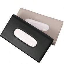 Car Tissue Box, Train Tissue Box With Napkin Clip Holder - A - View 2