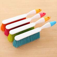 2pcs Large Duster Brush, Multi-Functional Carpet & Rug Cleaning Brush, Clothes & Bedding Brush, Sofa Crevice Cleaning Brush, Long Handle Hard Bristle Duster Brush, Bedroom Cleaning Tool, Static Removal Brush, Bed Cleaning Brush, Non-Shedding, Essential For Holiday & Daily Life - Multicolor - View 3