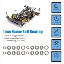 20Pcs Ball Bearing Kit For TT01 TT-01 TT01D TT01E TT01R DF02 1/10 RC Car Upgrade Parts - A - View 8