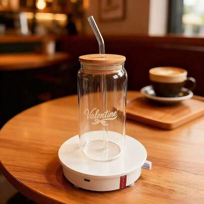 Heat-Resistant Glass Retro Embossed High Borosilicate Glass Water Cup, Household Milk Cup, Coffee Cup, Fish Scale Pattern Cup, Flat Bottom Cup, Coffee Beverage Cup