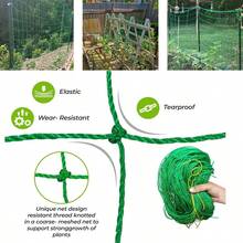 1 Pack Green Plant Climbing Trellis Net, Garden Support - 1 Pack - View 3