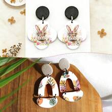 Floral Pattern Clay Transfer Paper For Polymer Bohemian Leaves Clay Transfer Retro Water Transfer Sheets Jewelry Making Earrings DIY Polymer Enamel Pottery Enamel Tools Art - 1Pc - View 5
