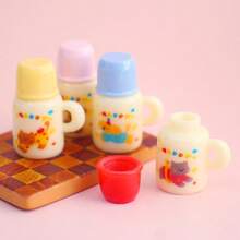 Realistic Cartoon Teapot Miniature Hot Water Bottle, Dollhouse DIY Micro Landscape Kitchen Decor - Cartoon Water Bottle - View 6