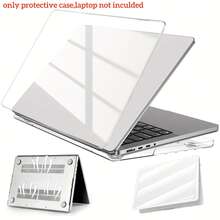 Funda protectora transparente compatible con Apple Air/Pro de 13.3 pulgadas A2337 A2179 A1932 (2018-2021 M1) ultra delgada - Ver 12