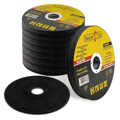 50 X 125mm ULTRA THIN 1mm METAL CUTTING BLADE DISC FOR STEEL & STAINLESS ANGLE