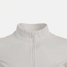 Adidas Women's SLIM KNIT JKT Jacket Knitted Hooded Cardigan KF2665 - Grey - View 3