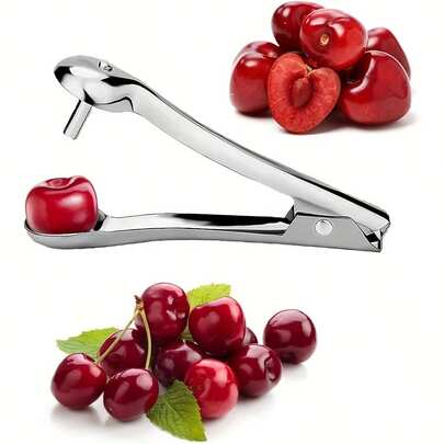 Cherry Pitter Tools, Stainless Steel Cherry Seed Remover Portable Cherry Core Pitter Olive  Pitting Tool For Kitchen Cherry Hawthorn Red Date Jujube