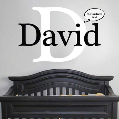 Customizable Family Last Name Wall Decal - Personalizable Established Date Vinyl Sticker For Entryway & Living Room Decor