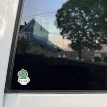 Funny Possum Sticker | Vinyl Laptop Decal, Cartoon Pattern, Glossy Finish, Self-Adhesive, Single Use-Funny Laptop Sticker Tea Rex Vinyl Sticker Water Bottle Funny Sticker Sarcastic Dino In Tea Cup Cute Stickers Tea Scrapbook Supplies Stationery Funny Stickers Kindle - Light Film - View 8