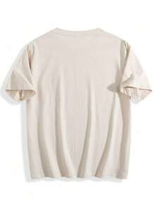 Disney's "Monsters University" Cartoon Printed Ladies' T-Shirt-Breathable Light Round Neck Casual T-Shirt, Regular Version Of Summer Street Clothing, With Disney Character Printing, Disney Short Sleeves, Summer Women's Clothing. - 杏色 - 查看 2