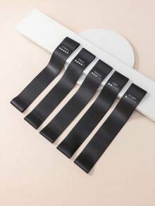 2pcs Resistance Bands Fitness Accessories - Black - View 4