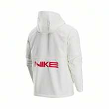 Nike Men's Hoodie Long-Sleeve Jacket, White - Pearl White - View 8