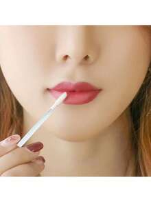 500 chiếc/gói Cọ thoa son môi dùng một lần, màu trắng tinh khiết, màu trắng - trắng - Xem 6