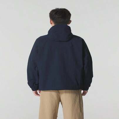 Timberland Woven Jacket Men Outdoor Hiking Windbreaker Waterproof Loose Coat A68XF433