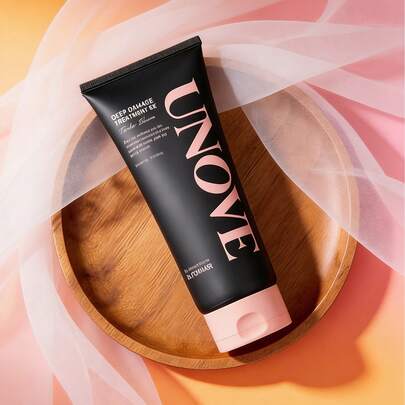  Unove 深层修护护发素（320毫升/10.82液盎司）——改善干燥、分叉和断裂，增强弹性和光泽。适用于化学处理、干燥、毛躁和受损发质，以及需要持久柔顺护理的普通、干性和油性发质。