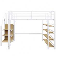 Bed Bases & Foundations - White + Metal + 140cm*200cm-1 - View 8