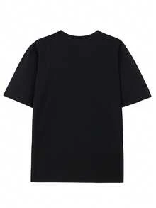 Disney Official Licensed 2026 Disney Trip Mickey Ears Castle Graphic T Shirts 100 Percent Cotton Disney Shirt 220g Cotton Crew Neck Unisex Tee - 黑色 - 查看 2
