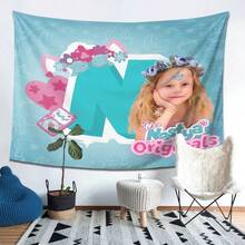 1pc Nastya Original Like Nastya Originals Art Tapestry - Vibrant Wall Decor, Suitable For Living Room, Bedroom, Office - Aesthetic Home And Party Decoration, Themed Style Design, Music Room Decor, Highquality Print, Soft Fabric, Stylish Artwork - 1PC - Xem 1