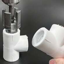 2pcs 2-In-1 Internal & External Threaded Pipe Cutter Tool, Fits 1/2", 3/4" And 1" Threads, Compatible With Drill, PVC Pipe Cutting Tool Set, Ideal Plumbing Tool Kit - Wire Opener - View 7