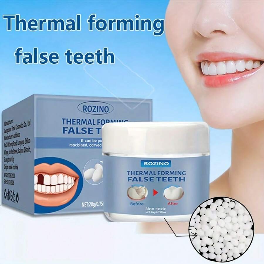 Cosmetic Teeth Stickers | Plastic Material, Bohemian Style, Painless - Multicolor - View 1