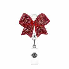 1 pieza Clip de cocodrilo con lazo brillante, Portador de tarjeta de identificación, Cordón, Regalo de oficina/médico, Cordón para estudiantes - Multicolor - Ver 12