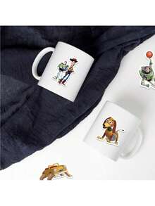 Disney 50张迪士尼官方卡通贴纸，适用于水瓶、笔记本电脑、笔记本装饰 - 均碼 - 查看 5