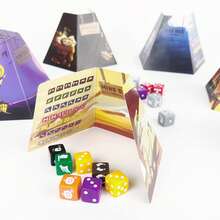 Mino Dice&Lure: English&Chinese Board Game, 3–6 Players,30-Minute Quick Play, Fun & Casual Party Game, Great For Friends & Team Building Activities. - Multicolor - View 10