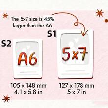 1/2/5/10/20/30/50pcs Customized Photo Wedding Cards (With Envelopes) / Personalized Wedding Announcement Cards / Wedding Date Postcards / Modern Wedding Invitations / Customized Engagement Party Invitations / Photo Cards - Multicolor - View 10