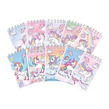 5pcs Cartoon Coil Notebooks, Cartoon Theme Pocket Memo Pads, Cartoon Notepads, Diaries, Office Sticky Notes, Student Journals, Back To School Gifts - Multicolor - View 5