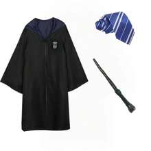1pc Warner Bros. -Style Or House Robe: Black Long Robe With Red Collar, Embroidered Dragon Head Emblem, Realistic School Uniform Design, Combining Fashionable And Magical Campus Vibe, Suitable For Cosplay, Collection, And Themed Parties, Comfortable And Well-Fitted. - Multicolor - View 59