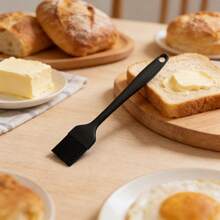 Silicone Basting Brush Set, Heat Resistant Kitchen Brush For Oil/Sauce, Dishwasher Baking Brush (Black, 2/4/6 Pieces Set) - Solid Color - View 7