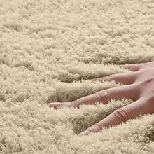 3-Piece Memory Foam Bathroom Rug Set, Ultra Plush Shaggy Bath Mat With Non-Slip Backing, Super Absorbent & Quick-Dry Microfiber Bathroom Floor Mats For Tub, Sink & Toilet, Machine Washable Bath Rugs - Khaki - 查看 7