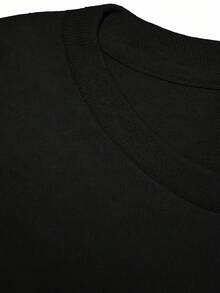 Camiseta 220g 100% Algodón - Negro - Ver 5