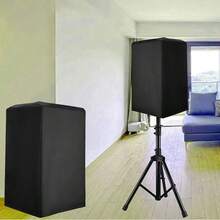 1pc Waterproof Polyester Powered Speaker Dust Protection Cover 210D Oxford Cloth UV-Protected Upright Speaker Equipment Cover Cloth Bag Protective Audio Fabric Cover - Multicolor - View 10