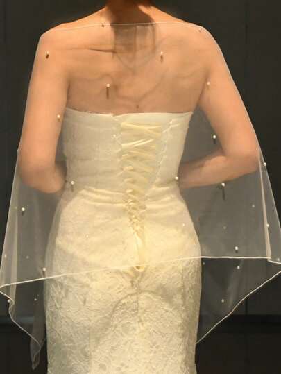 Wedding Scarf Shawl Pearl Bridal Wrap Shoulder Shawl Wedding Accessories Bridal Wedding Accessories