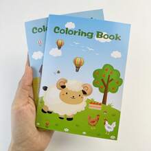 Buku Mewarnai dan Sketsa DIY Hewan Ternak - Buku Menggambar Kreatif untuk Anak-Anak untuk Meningkatkan Imajinasi dan Keterampilan Artistik, Buku Aktivitas Menggambar Seru dengan Tema Hewan, Mainan Pembelajaran Sempurna untuk Anak Laki-Laki dan Perempuan, Buku Mewarnai Mini untuk Meningkatkan Waktu Bermain Kreatif - MultiWarna - View 5