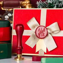 Custom Logo Wax Seal Stamp Kit For Wedding Invitation , Custom Letter Wax Stamp Kit , Wedding Wax Seal Kit , Letter Wax Stamp Kit - Multicolor - View 5