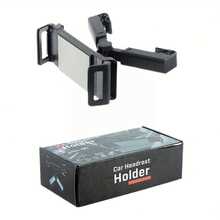 360 Degree Rotatable Tablet Headrest Mount Holder, Ideal For Backseat Travel And Road Trips - A - View 3