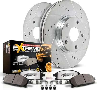 Power Stop (K3118-36) Z36 Extreme Severe-Duty Truck &Amp; Tow Brake Kit, Front