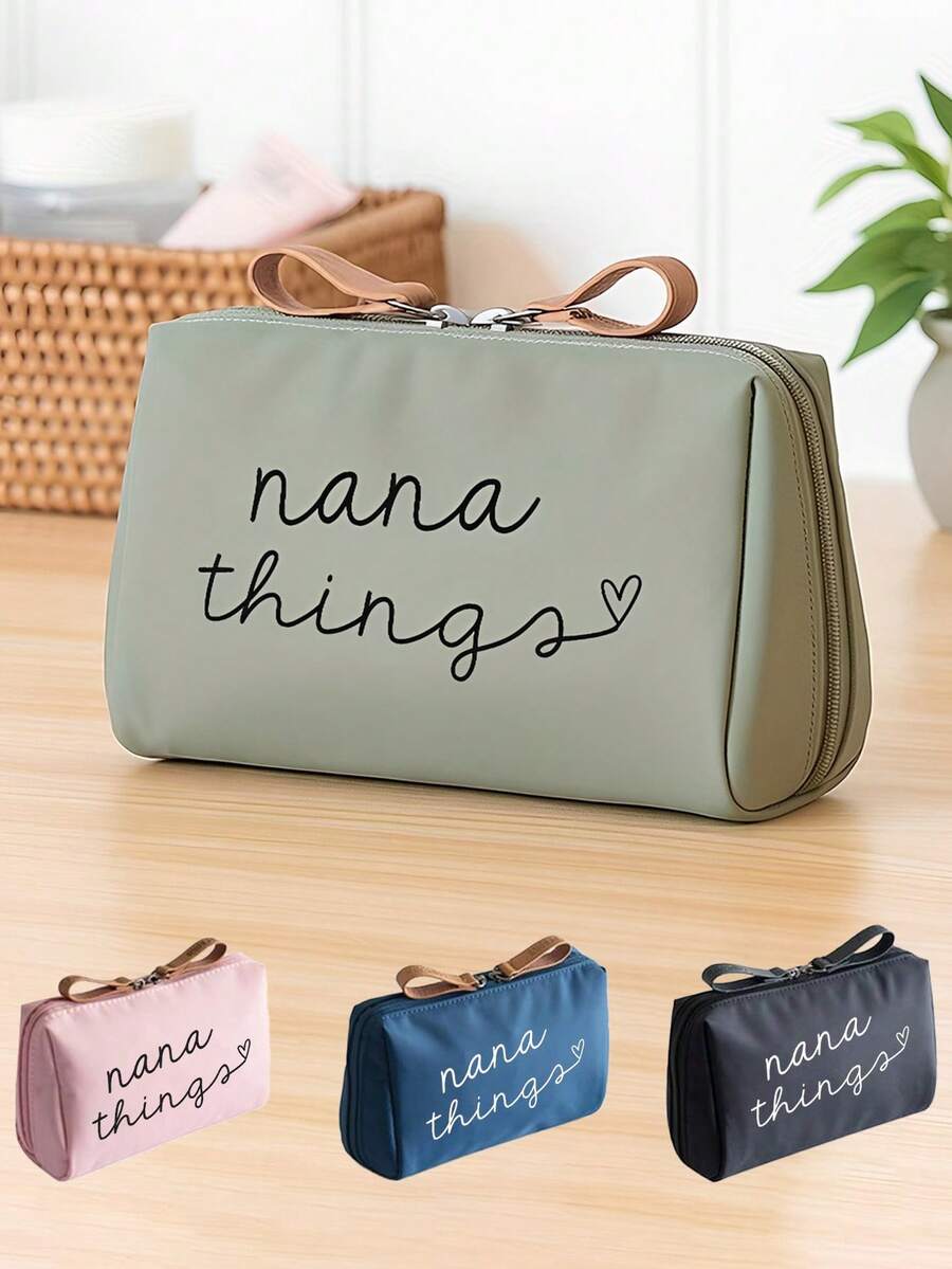 優雅的「Nana Things」愛心標誌設計-女性必備-生日、派對禮物或送給奶奶的特別禮物-也適合作為週年紀念禮物、送給親密好友的貼心禮物或送給任何女性的特別禮物 - 彩色 - 查看 1
