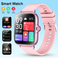 NcmRyu Smart Watch, 1.83-Inch HD Touchscreen Smartwatch, Soft Silicone Strap, Call/Message Notification, Pedometer, Calorie, Sports Tracking, Multiple Sports Modes, Multi-Function Smartwatch, Unisex, Compatible With IPhone And Android Phones, Perfect For Gym Daily Use And Christmas Birthday Gift - View 4